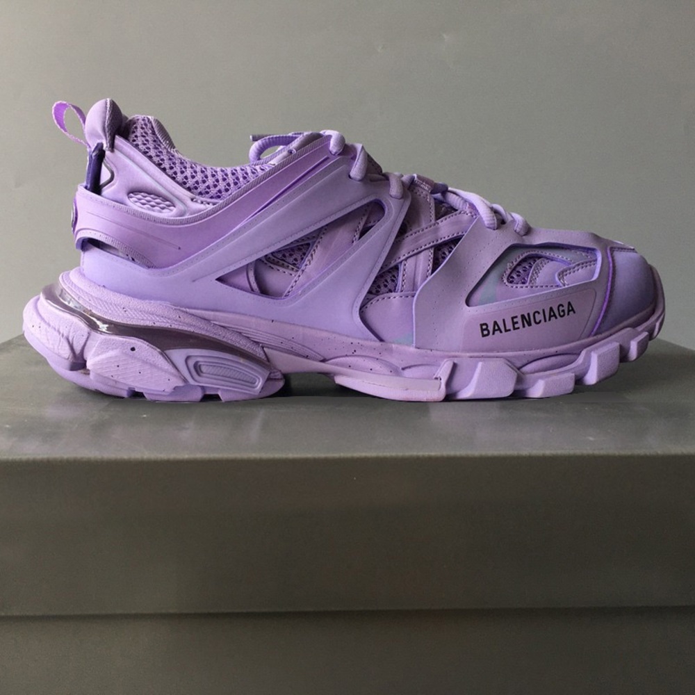 Balenciaga Track Recycled Purple Sneakers